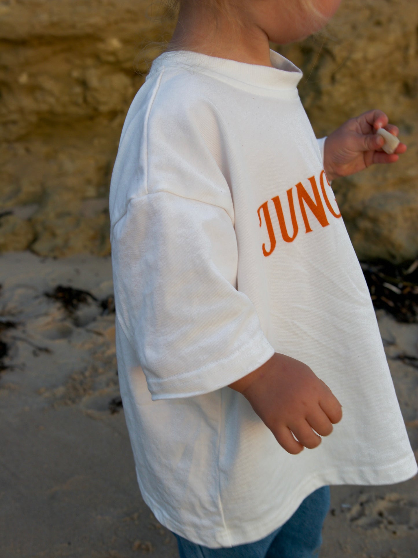JUNGLE KID TEE — WHITE