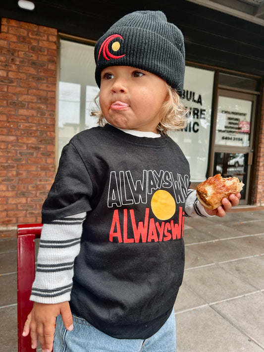 AUSTRALIAN BEANIE — BLACK