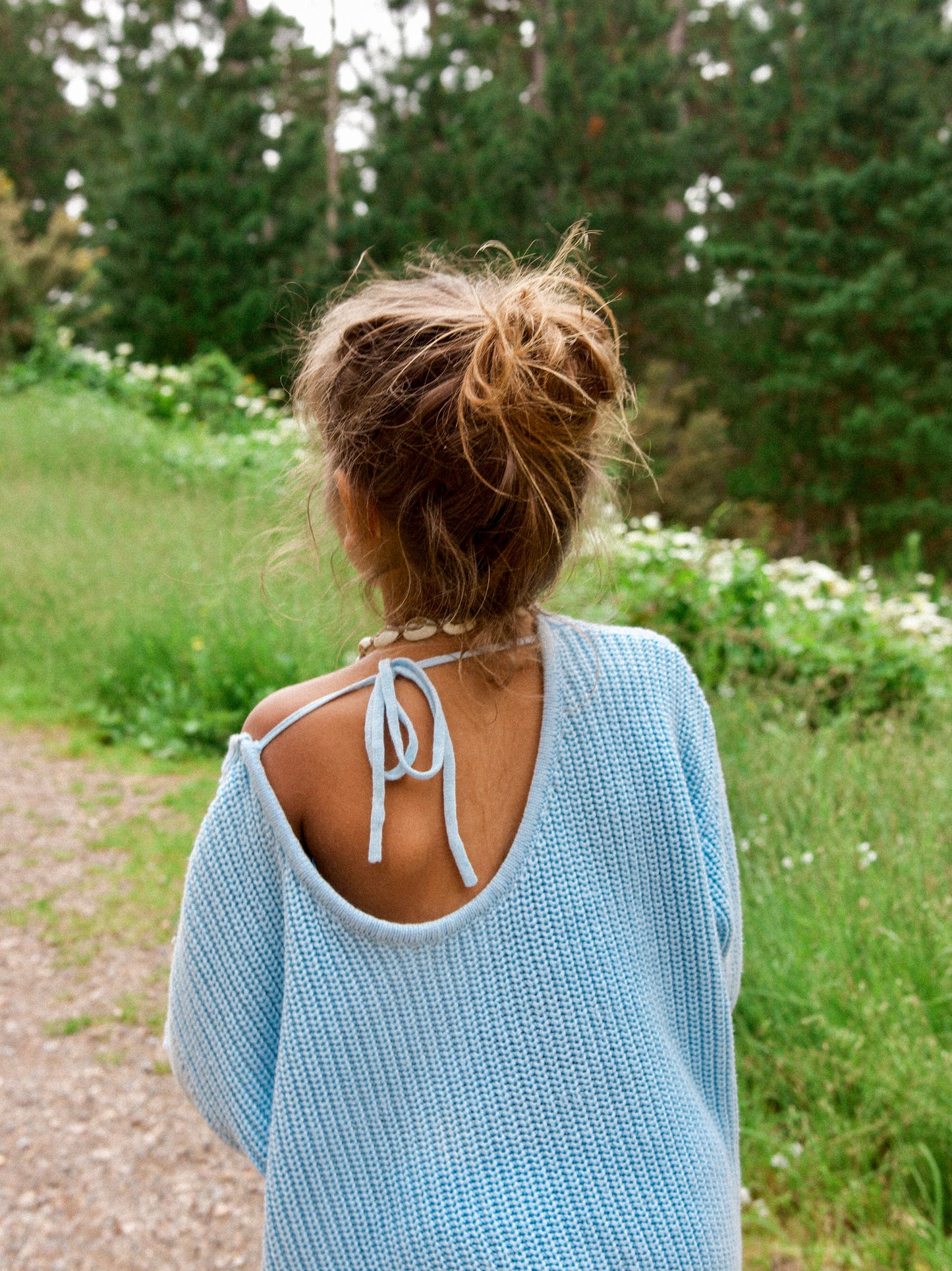 ELSA BLUE KNIT JUMPER