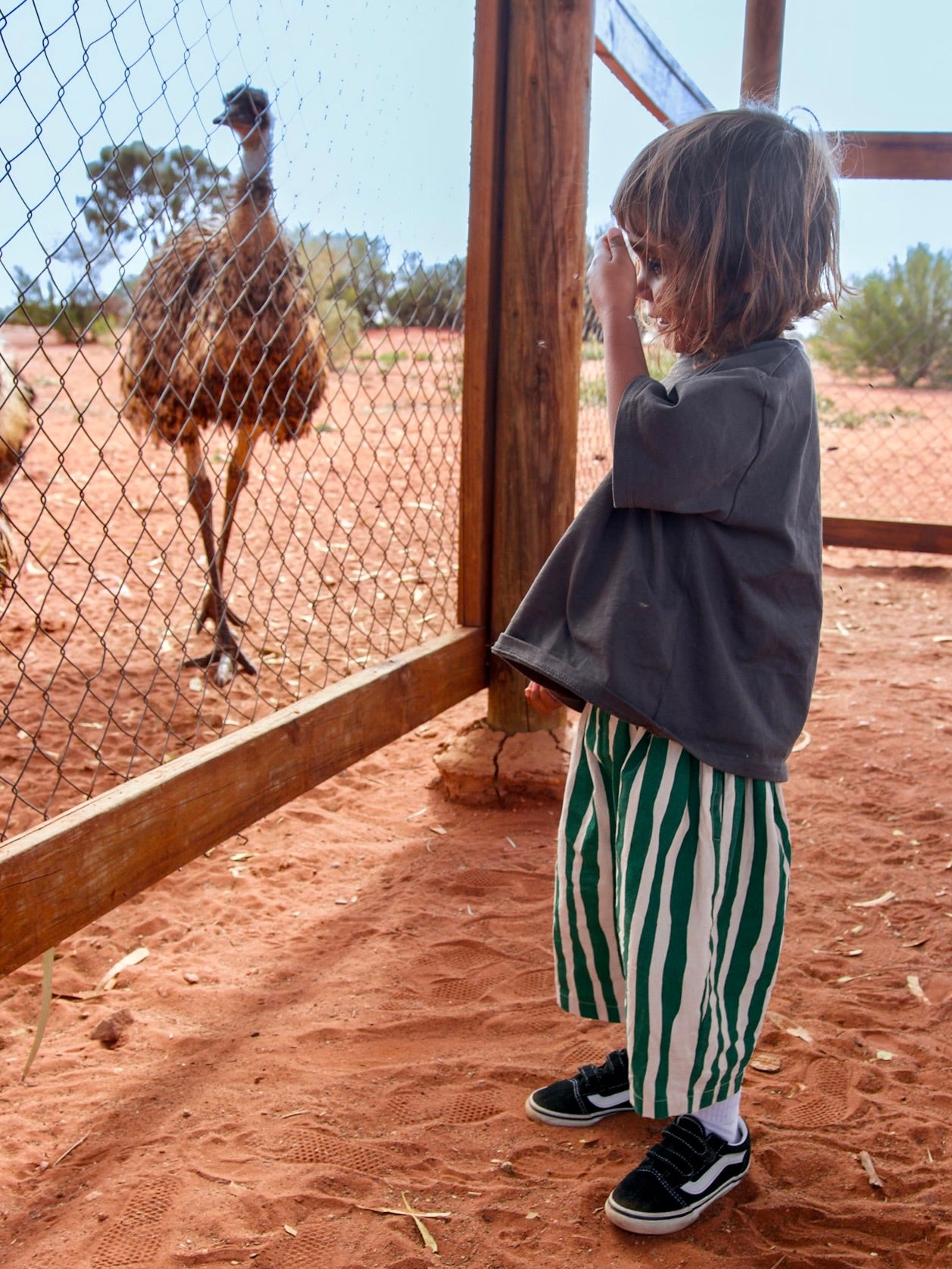 JUNGLE KID TEE — CHARCOAL