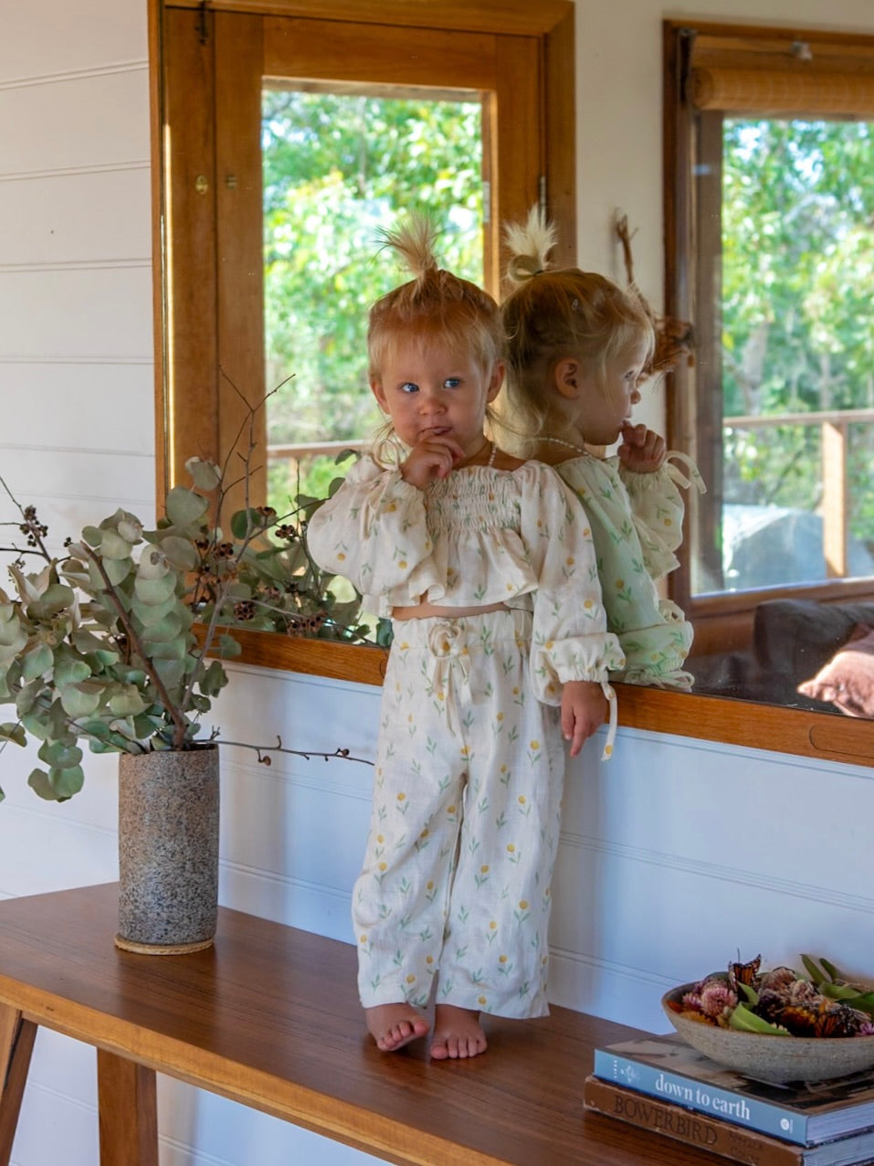BILLY BUTTON LINEN SET