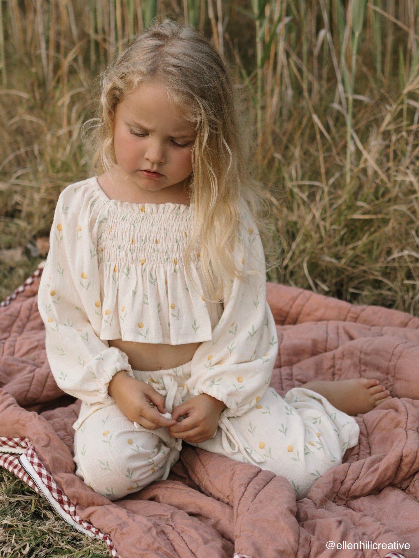 BILLY BUTTON LINEN SET