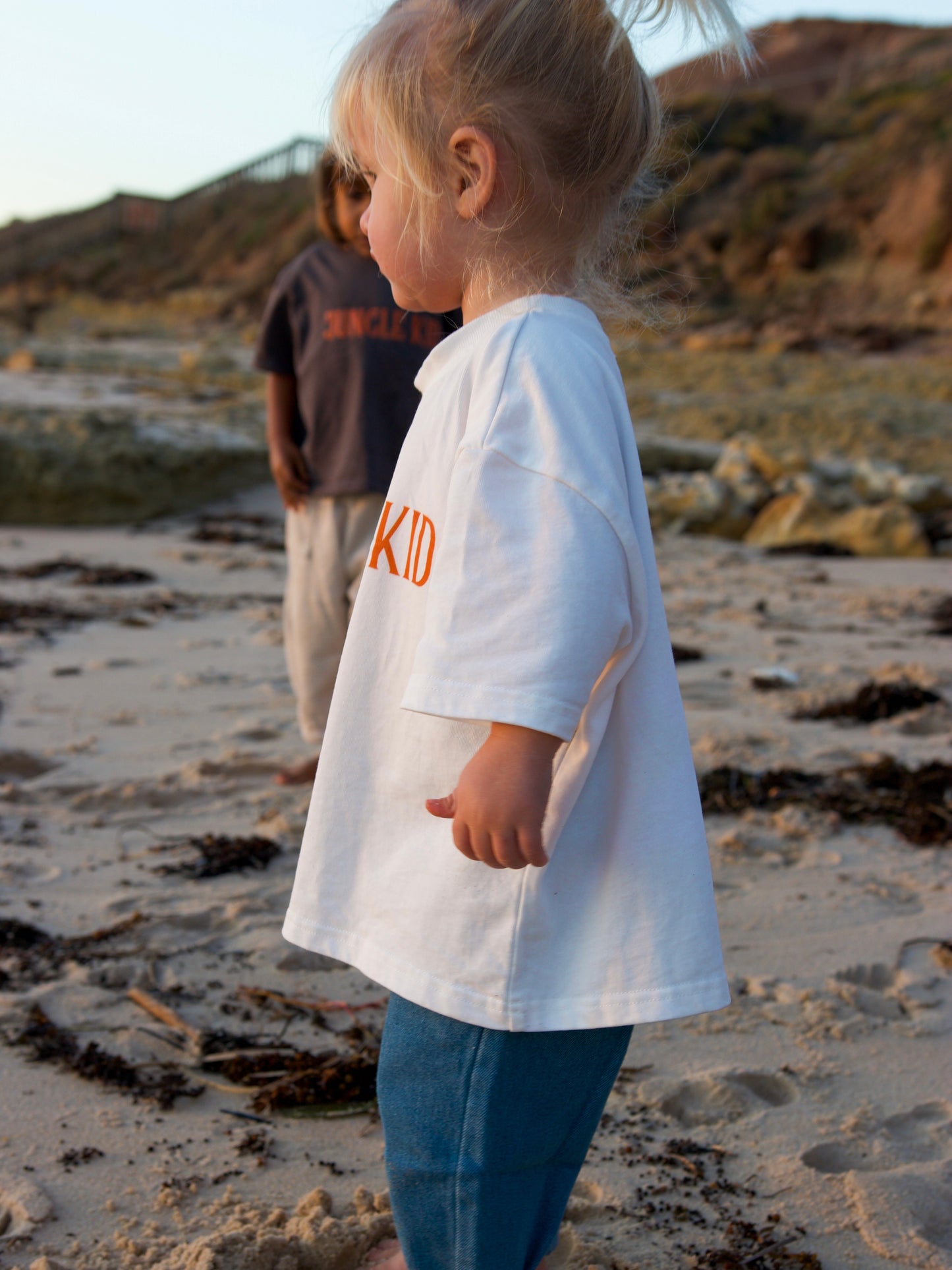 JUNGLE KID TEE — WHITE