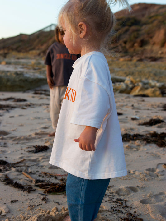 JUNGLE KID TEE — WHITE