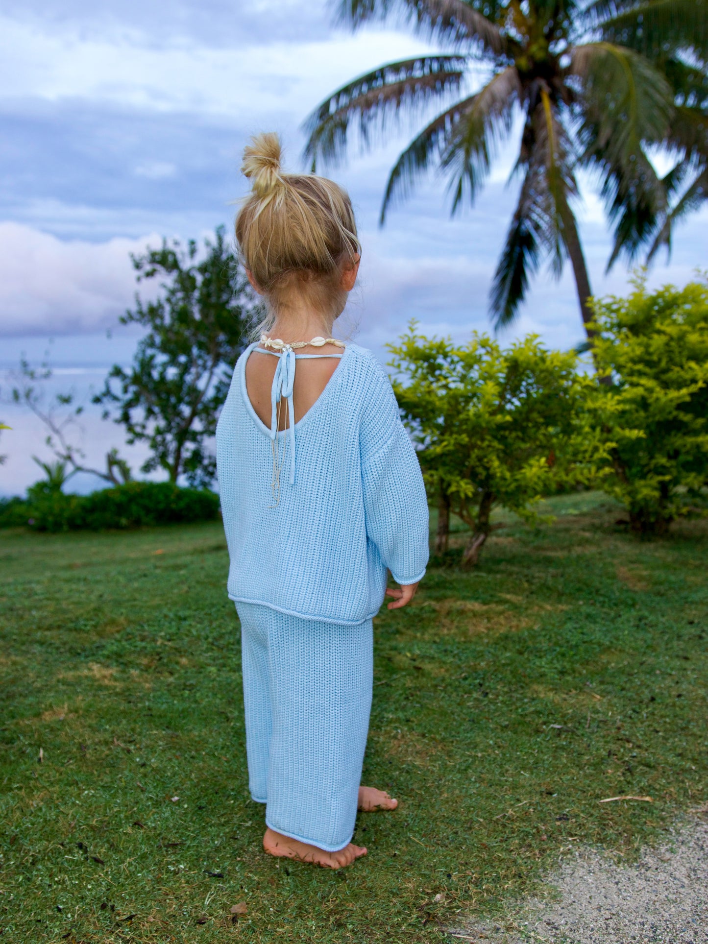ELSA BLUE KNIT JUMPER