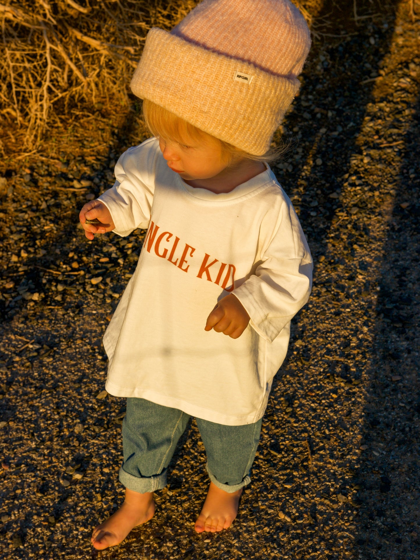 JUNGLE KID TEE — WHITE