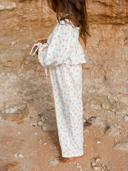 PAPER DAISY LINEN SET