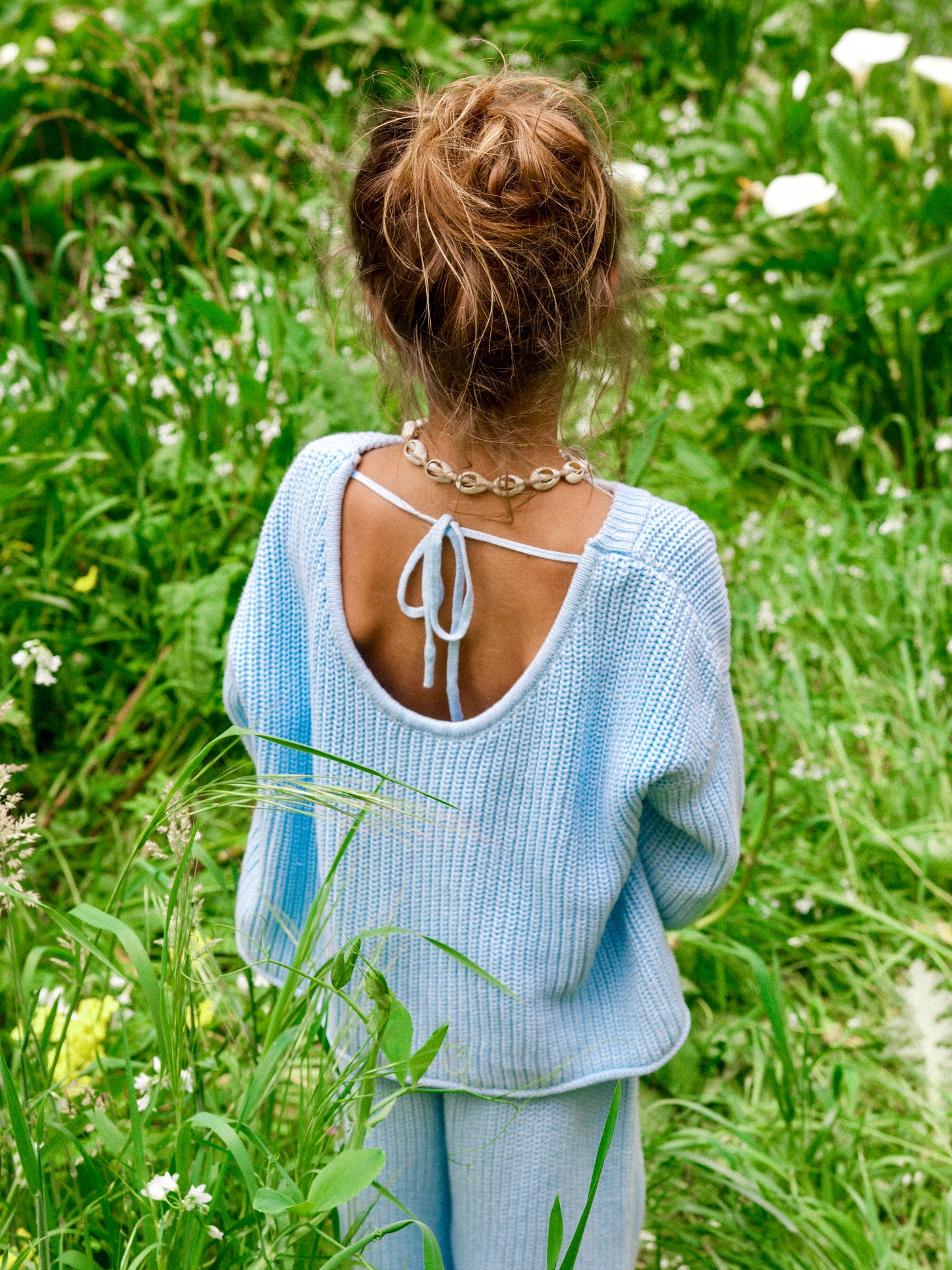 ELSA BLUE KNIT JUMPER