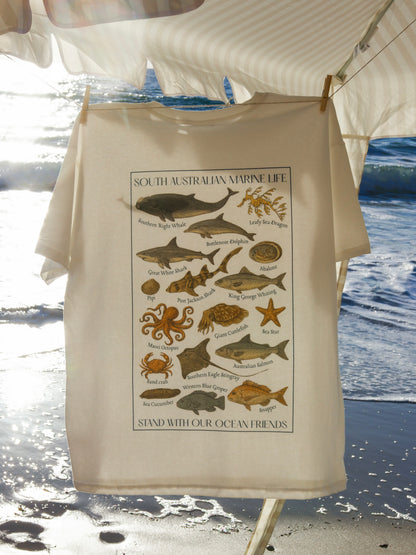 OCEAN FRIENDS TEE - ADULT