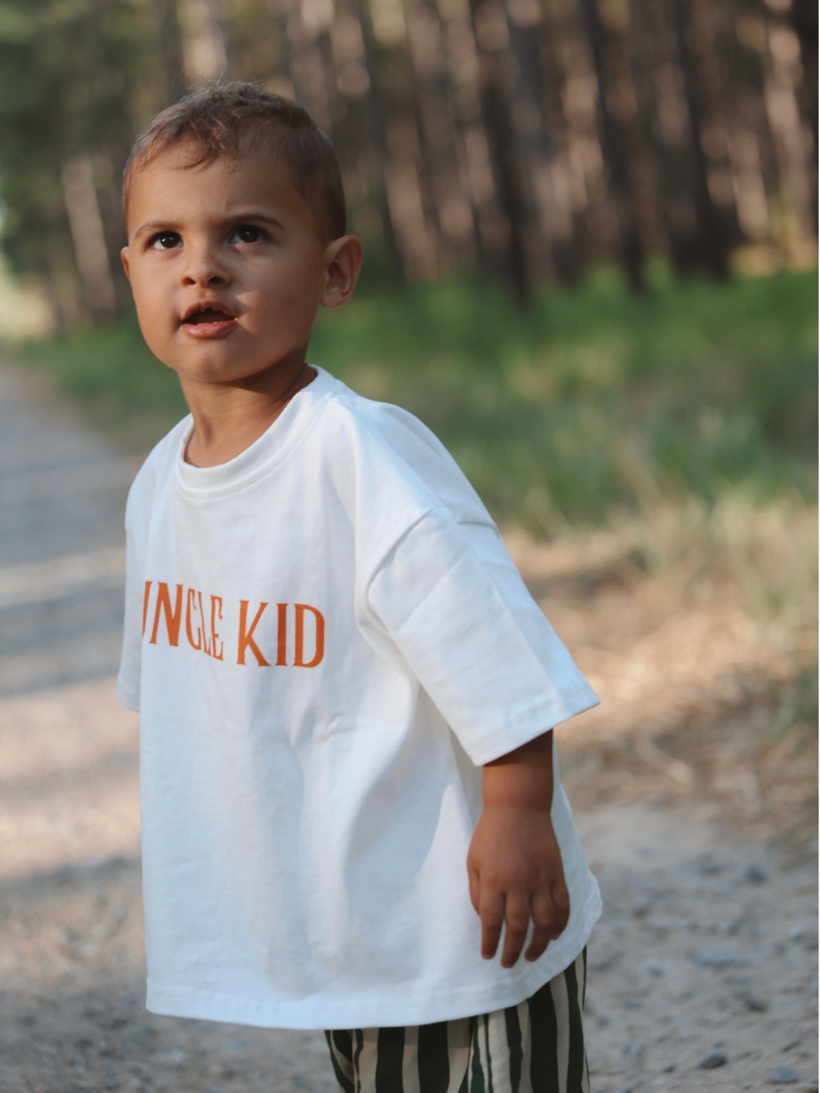 JUNGLE KID TEE — WHITE