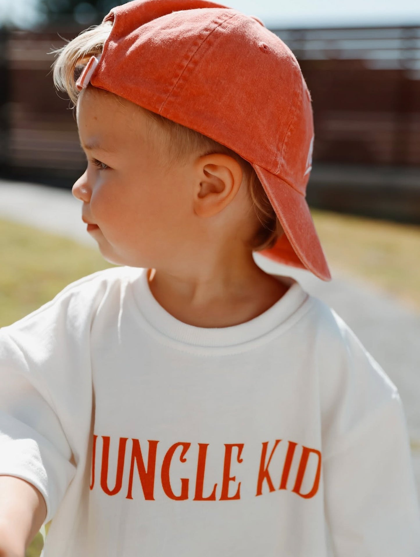 JUNGLE KID TEE — WHITE