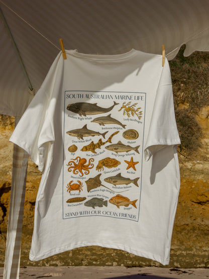 OCEAN FRIENDS TEE - ADULT