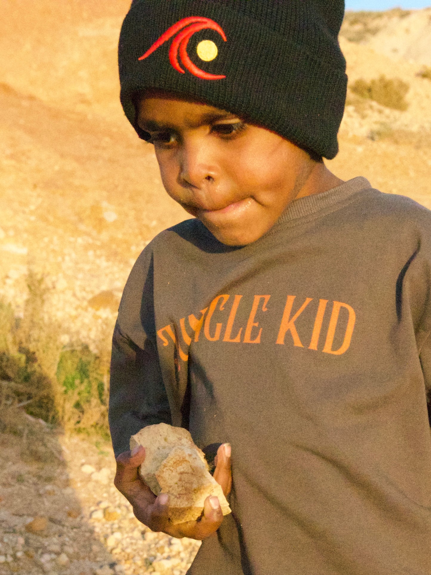 INDIGENOUS BEANIE — BLACK