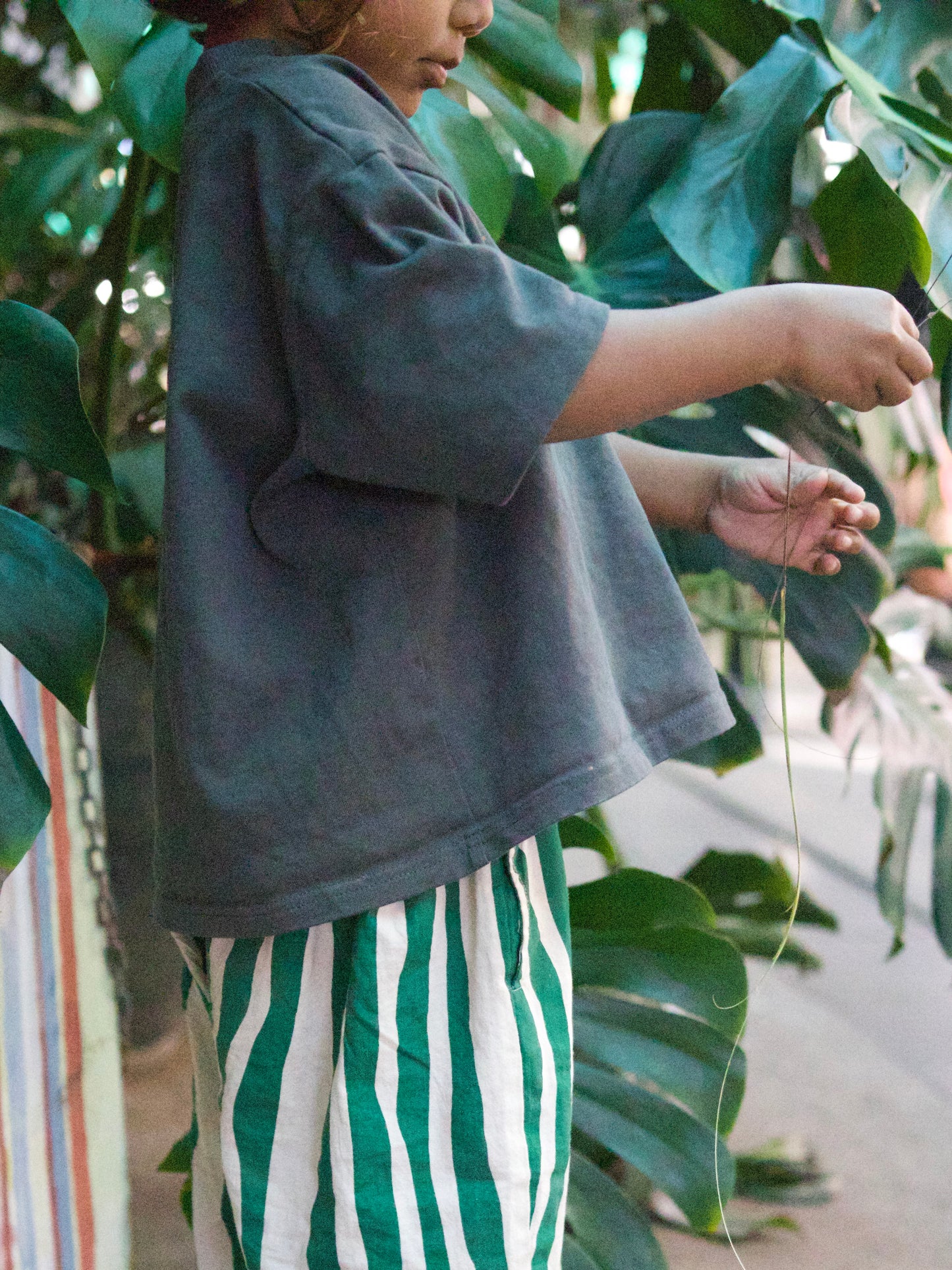 JUNGLE KID TEE — CHARCOAL