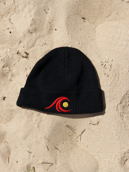 INDIGENOUS BEANIE — BLACK
