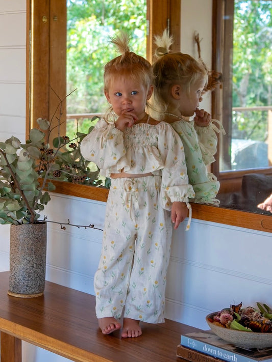 BILLY BUTTON LINEN SET