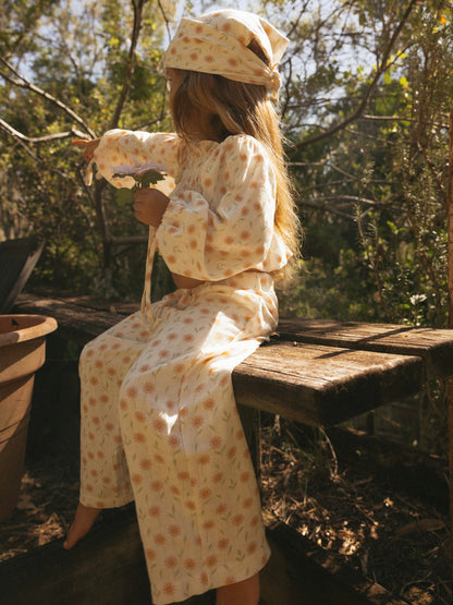 PAPER DAISY LINEN SET